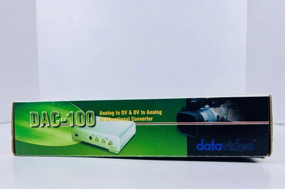Datavideo DAC-100 Bi-Directional Video Converter Open Box Factory Sealed Content